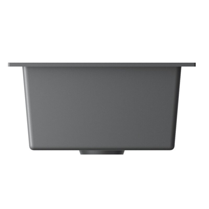 Мойка кухонная Omoikiri Bosen 47-PL 4993591, 47 см, tetogranit, цвет платина