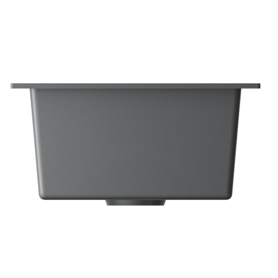 Мойка кухонная Omoikiri Bosen 47-PL 4993591, 47 см, tetogranit, цвет платина