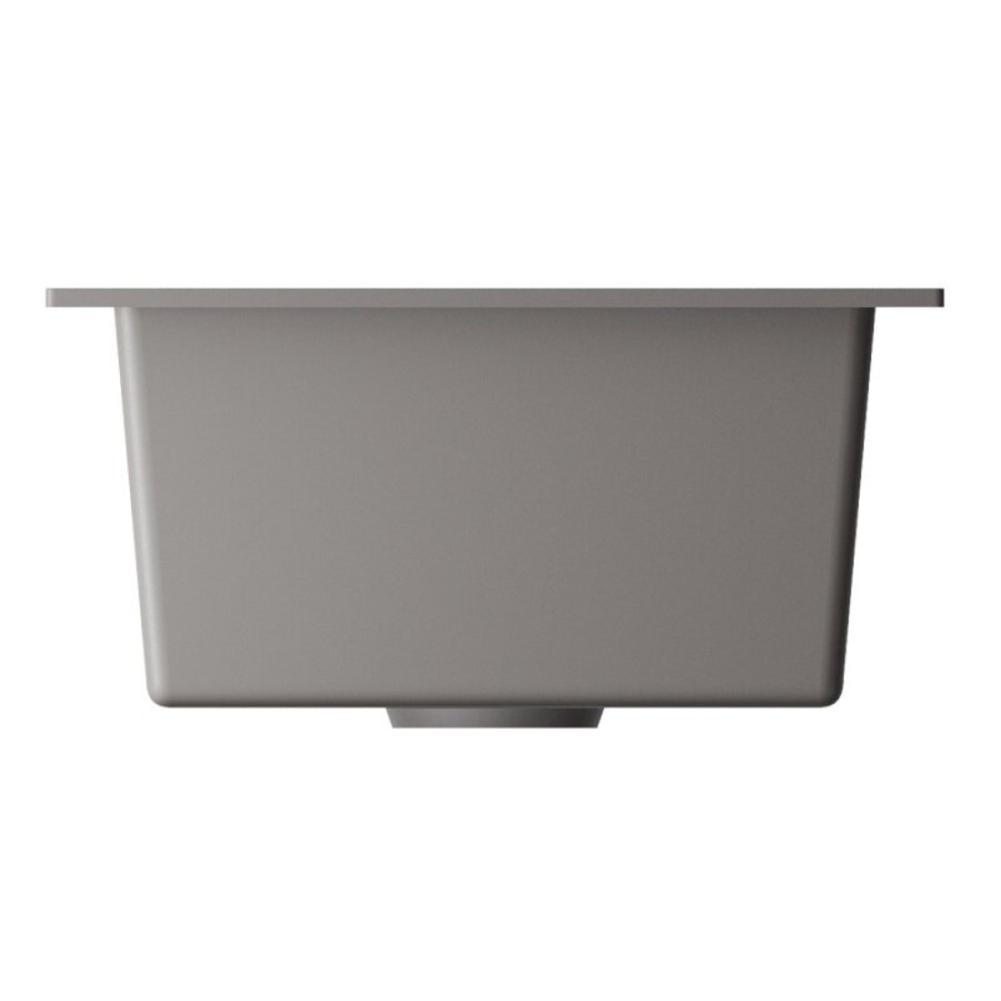 Мойка кухонная Omoikiri Bosen 47-GR 4993594, 47 см, tetogranit, цвет leningrad grey