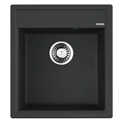 Мойка кухонная Omoikiri Daisen 46-BL 4993614, 46 см, tetogranit, черная