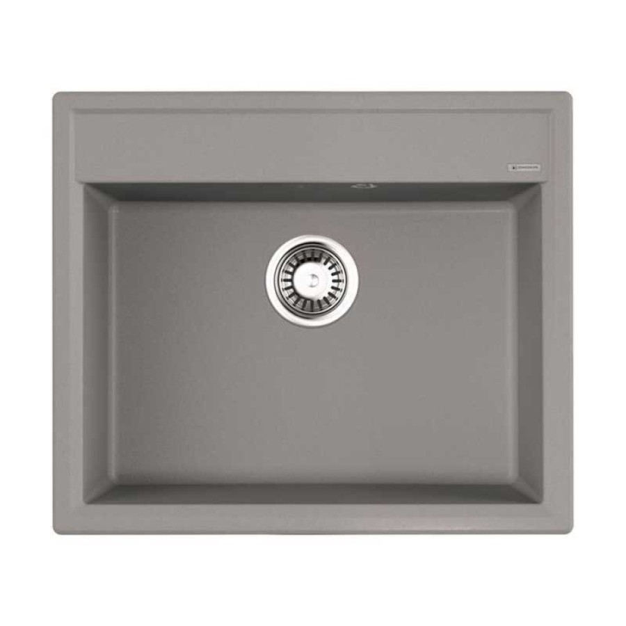 Мойка кухонная Omoikiri Daisen 60-GR 4993620, 60 см, tetogranit, leningrad grey