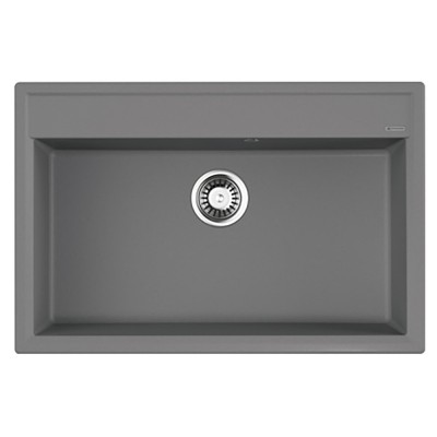Мойка кухонная Omoikiri Daisen 77-GR 4993628, 77 см, tetogranit, leningrad grey