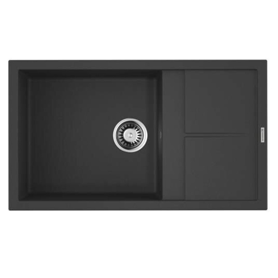 Мойка кухонная Omoikiri Sumi 86-BL 4993646, 86 см, tetogranit, черный