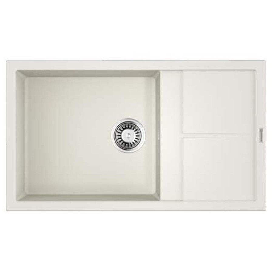 Мойка кухонная Omoikiri Sumi 86-WH 4993649, 86 см, tetogranit, белый