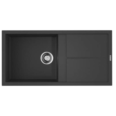 Мойка кухонная Omoikiri Sumi 100-BL 4993654, 100 см, tetogranit, черный