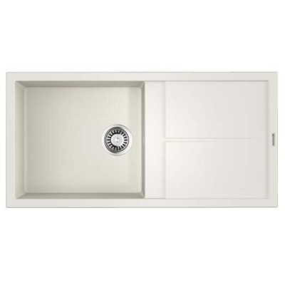 Мойка кухонная Omoikiri Sumi 100-WH 4993657, 100 см, tetogranit, белый