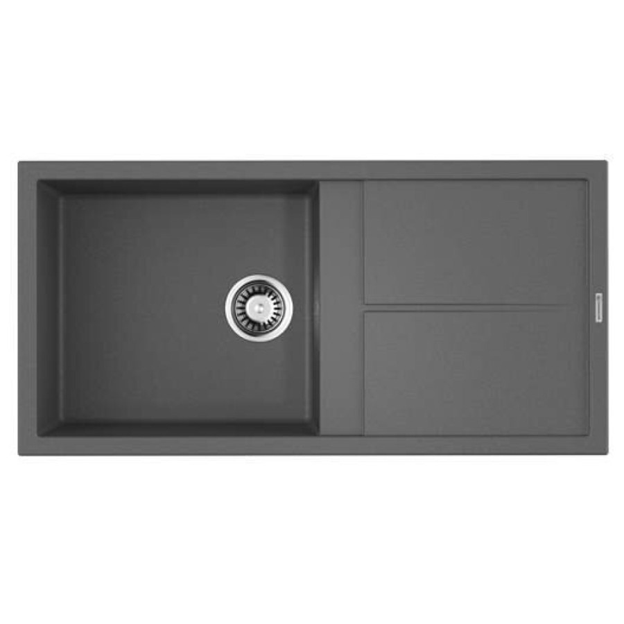 Мойка кухонная Omoikiri Sumi 100-PL 4993659, 100 см, tetogranit, платина