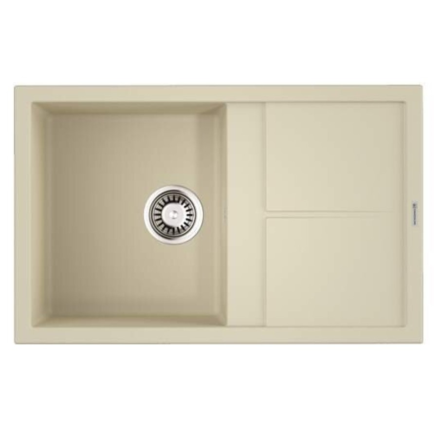 Мойка кухонная Omoikiri Sumi 79-BE 4993663, 79 см, tetogranit, ваниль