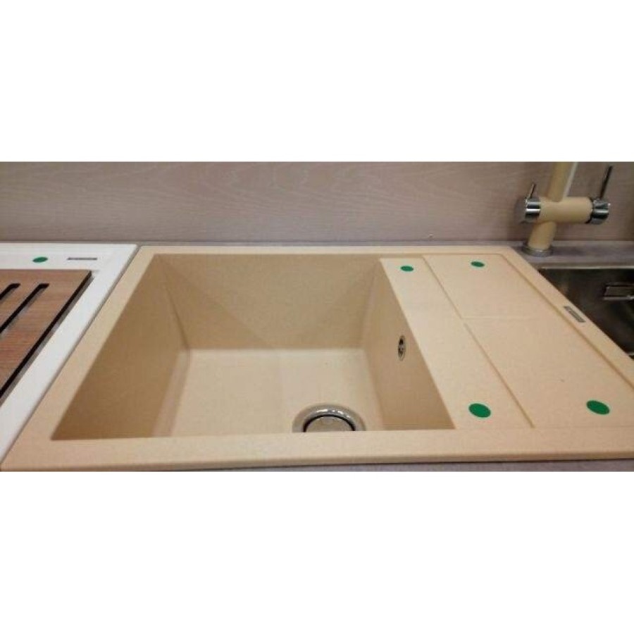 Мойка кухонная Omoikiri Sumi 79-BE 4993663, 79 см, tetogranit, ваниль