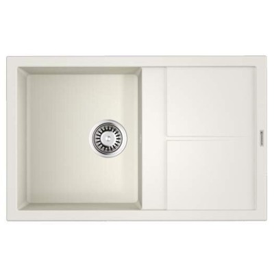 Мойка кухонная Omoikiri Sumi 79-WH 4993665, 79 см, tetogranit, белый