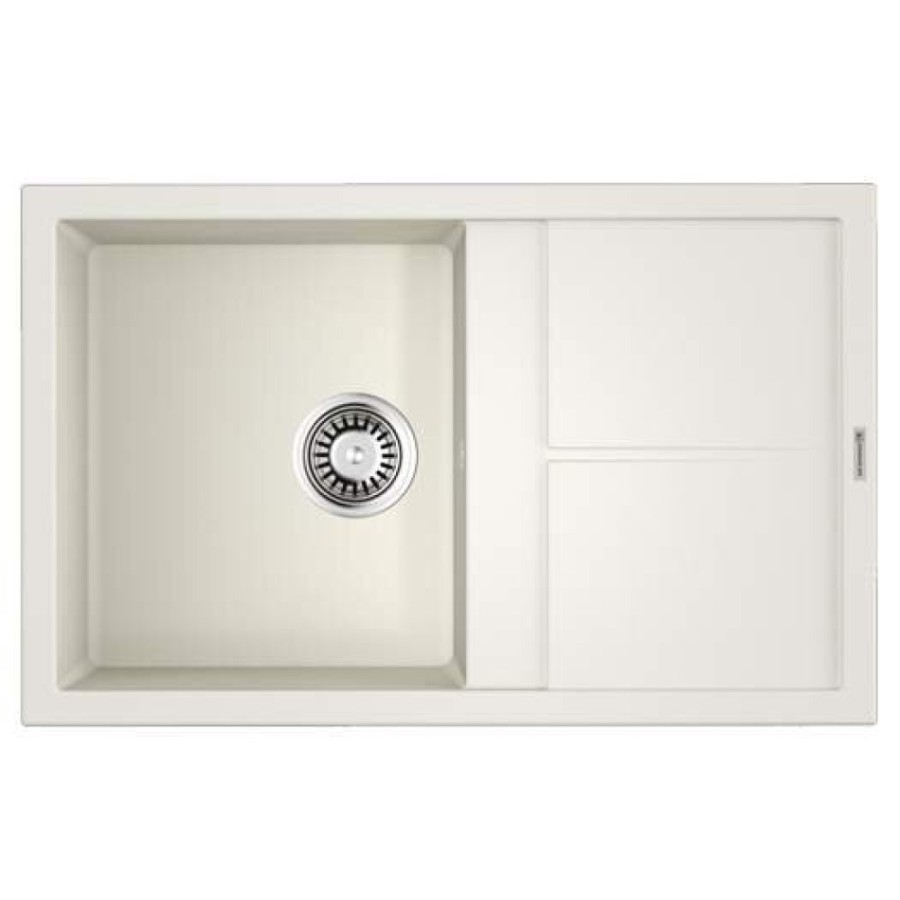Мойка кухонная Omoikiri Sumi 79-WH 4993665, 79 см, tetogranit, белый