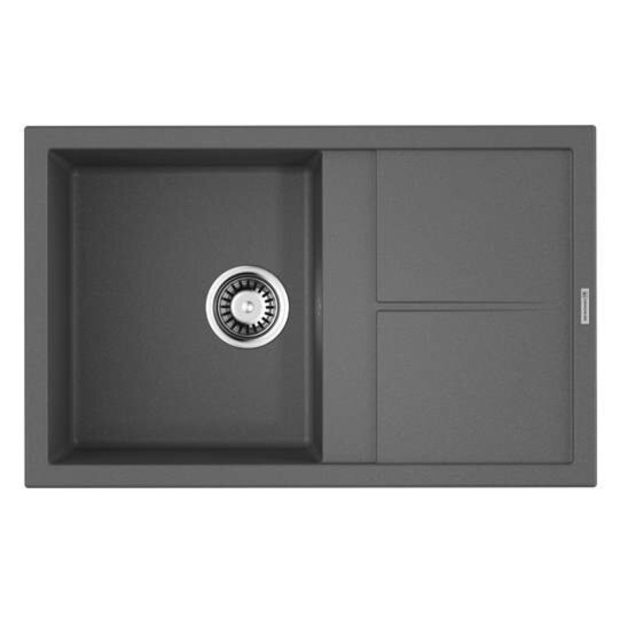 Мойка кухонная Omoikiri Sumi 79-PL 4993667, 79 см, tetogranit, платина