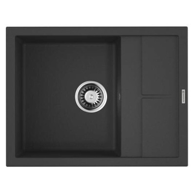 Мойка кухонная Omoikiri Sumi 65-BL 4993670, 65 см, tetogranit, черный