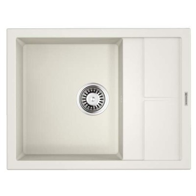 Мойка кухонная Omoikiri Sumi 65-WH 4993673, 65 см, tetogranit, белый