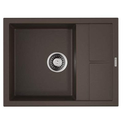 Мойка кухонная Omoikiri Sumi 65-DC 4993674, 65 см, artgranit, темный шоколад
