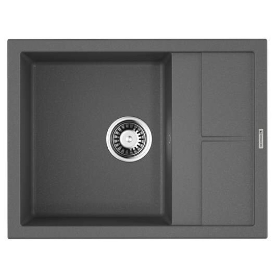 Мойка кухонная Omoikiri Sumi 65-PL 4993675, 65 см, tetogranit, платина