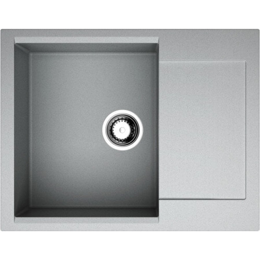 Мойка кухонная Omoikiri Daisen 65-GR 4993682, 65 см, Artgranit, Leningrad Grey