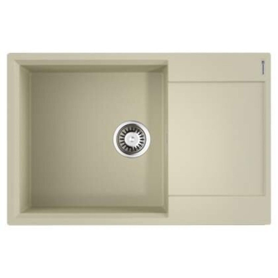 Мойка кухонная Omoikiri Daisen 78-LB-BE 4993686, 78 см, artgranit, ваниль