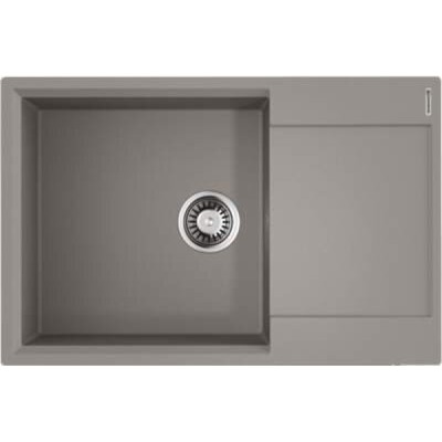 Мойка кухонная Omoikiri Daisen 78-LB-GR 4993690, 78 см, artgranit, Leningrad Grey