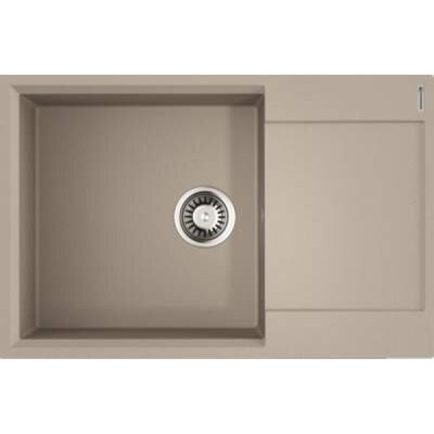 Мойка кухонная Omoikiri Daisen 78-LB-SA 4993693, 78 см, artgranit, бежевый