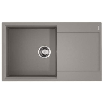 Мойка кухонная Omoikiri Daisen 86-GR 4993698, 86 см, artgranit, Leningrad grey