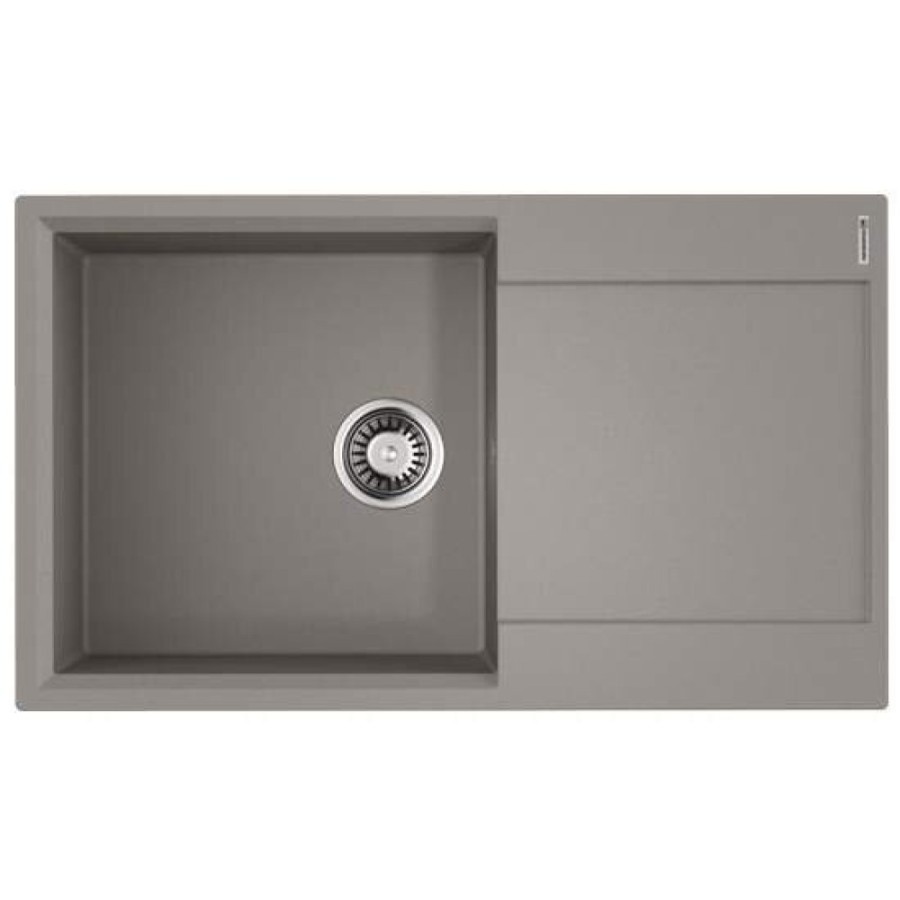 Мойка кухонная Omoikiri Daisen 86-GR 4993698, 86 см, artgranit, Leningrad grey