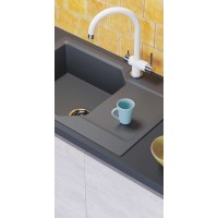 Мойка кухонная Omoikiri Yonaka 78-PA 4993704, 78 см, artgranit, пастила