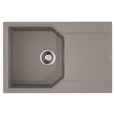 Мойка кухонная Omoikiri Yonaka 78-GR 4993706, 78 см, artgranit, Leningrad grey