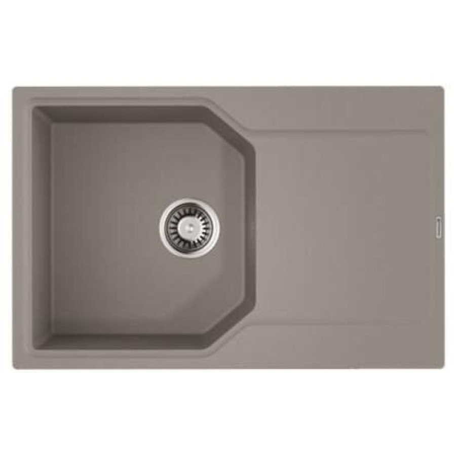 Мойка кухонная Omoikiri Yonaka 78-GR 4993706, 78 см, artgranit, Leningrad grey
