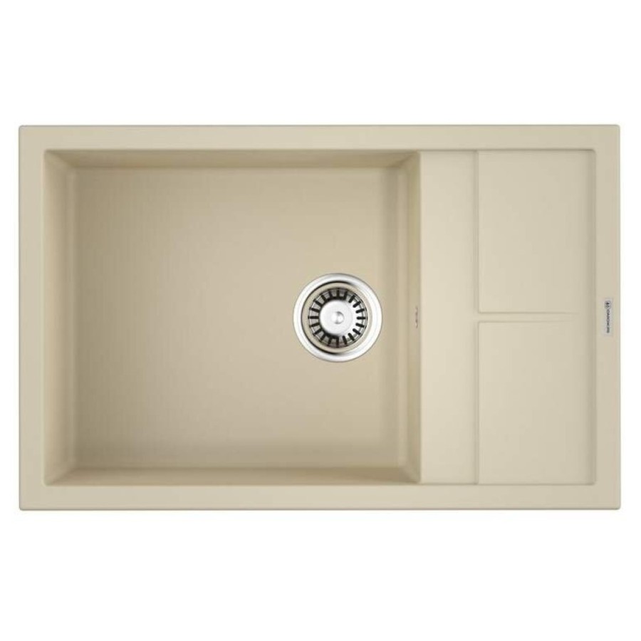 Мойка кухонная Omoikiri Sumi 78-LB-BE 4993720, 78 см, tetogranit, ваниль
