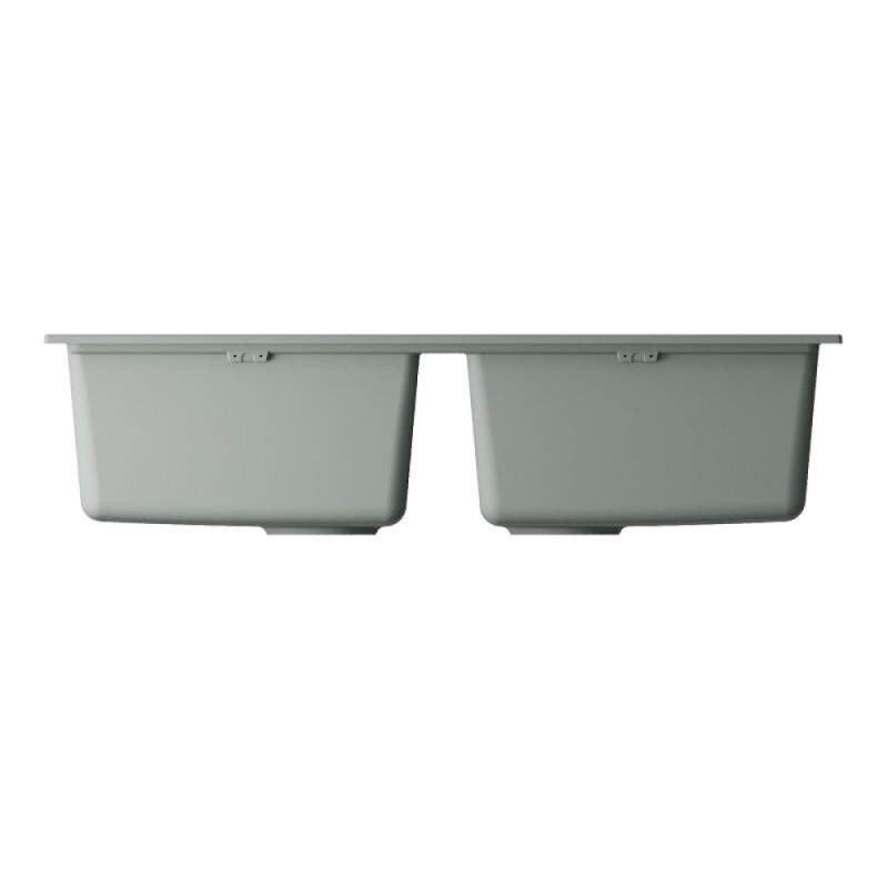 Мойка кухонная Omoikiri Kitagawa 86-2-WG 4993731, 86 см, artceramic, цвет wind green