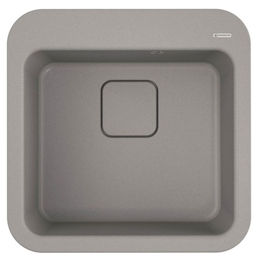 Мойка кухонная Omoikiri Tasogare 51-GR 4993740, 51 см, artgranit, Leningrad grey