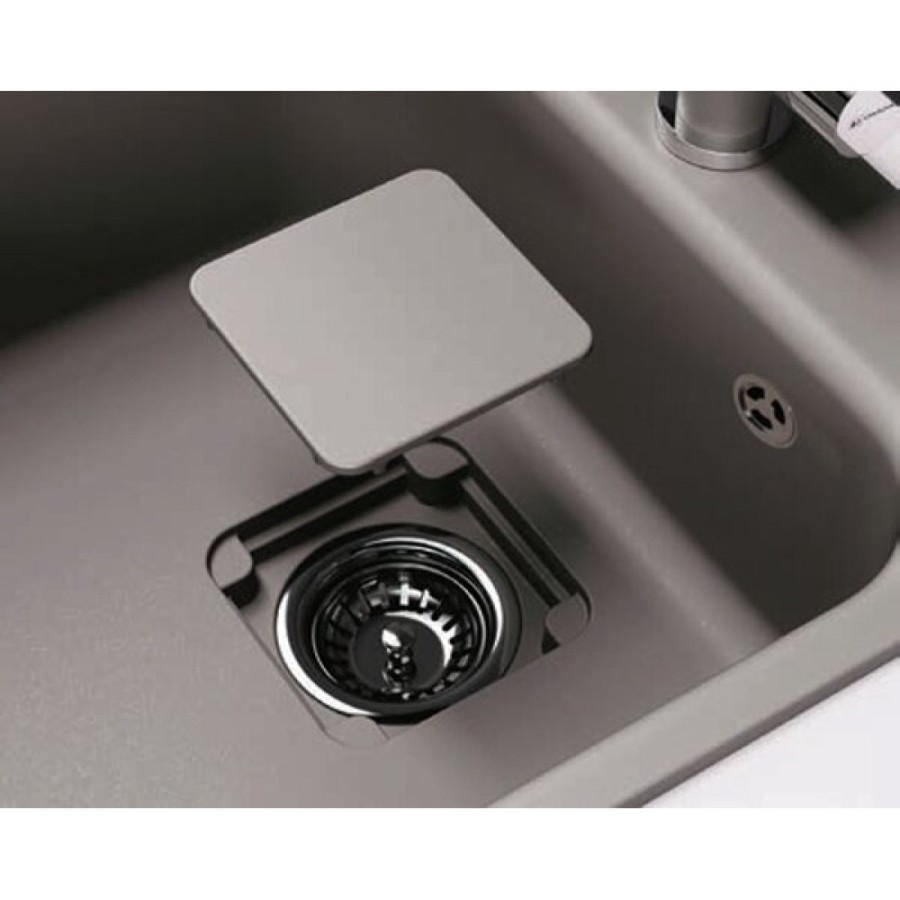 Мойка кухонная Omoikiri Tasogare 51-GR 4993740, 51 см, artgranit, Leningrad grey