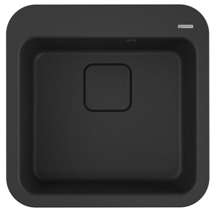 Мойка кухонная Omoikiri Tasogare 51-BL 4993742, 51 см, artgranit, черный