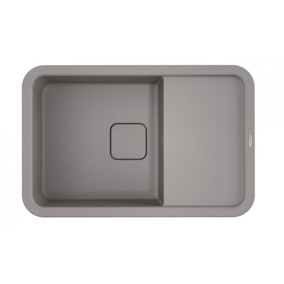Мойка кухонная Omoikiri Tasogare 78-GR 4993748, 78 см, artgranit, Leningrad grey