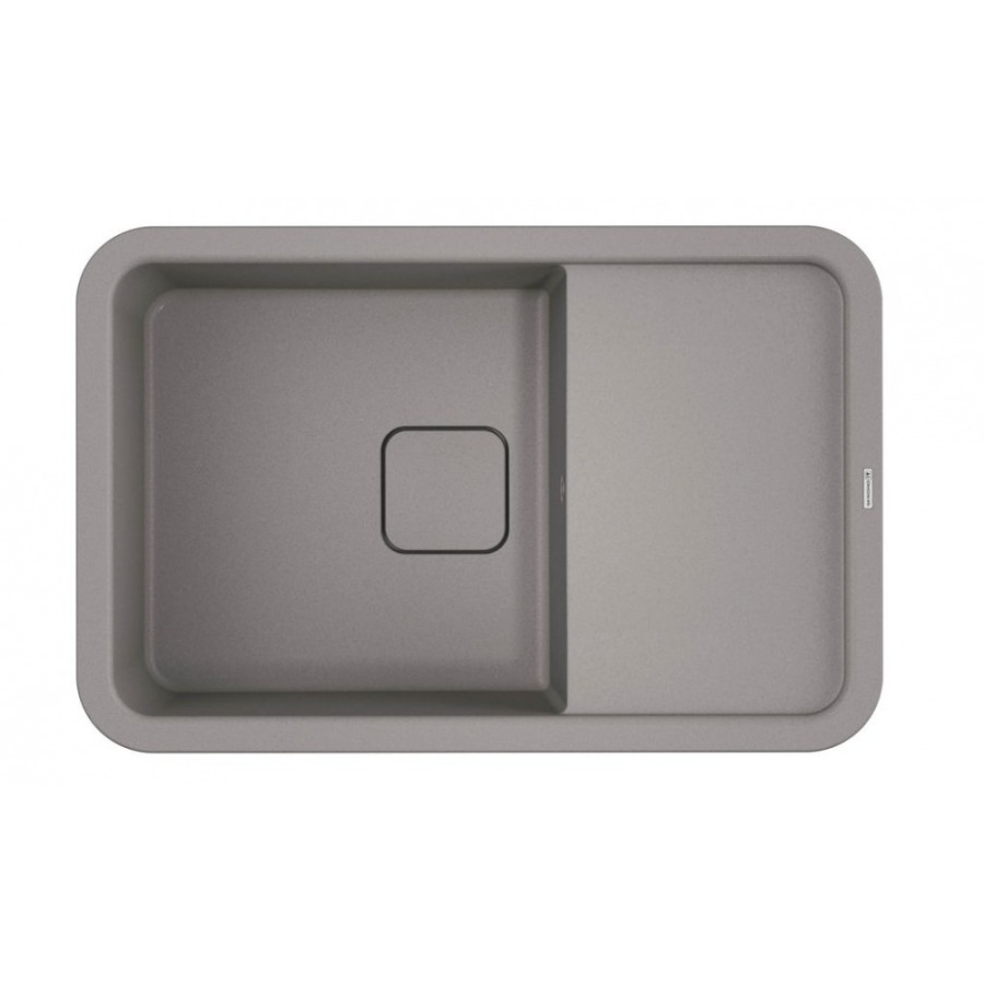 Мойка кухонная Omoikiri Tasogare 78-GR 4993748, 78 см, artgranit, Leningrad grey