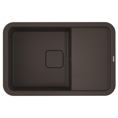 Мойка кухонная Omoikiri Tasogare 78-DC 4993749, 78 см, artgranit, темный шоколад