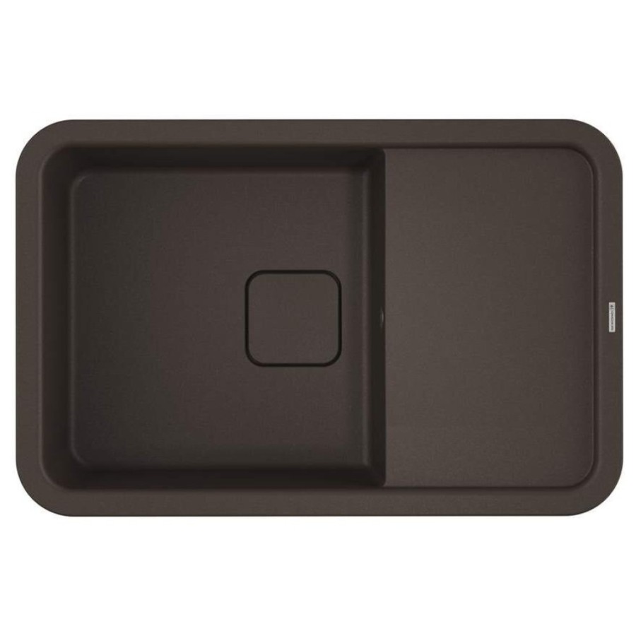 Мойка кухонная Omoikiri Tasogare 78-DC 4993749, 78 см, artgranit, темный шоколад
