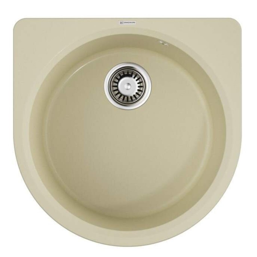 Мойка кухонная Omoikiri Akegata 51-BE 4993752, 51 см, artgranit, ваниль