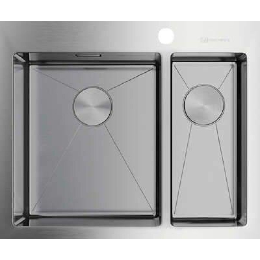 Мойка Omoikiri Akisame 60-2-IN-L 4993775, нержавеющая сталь