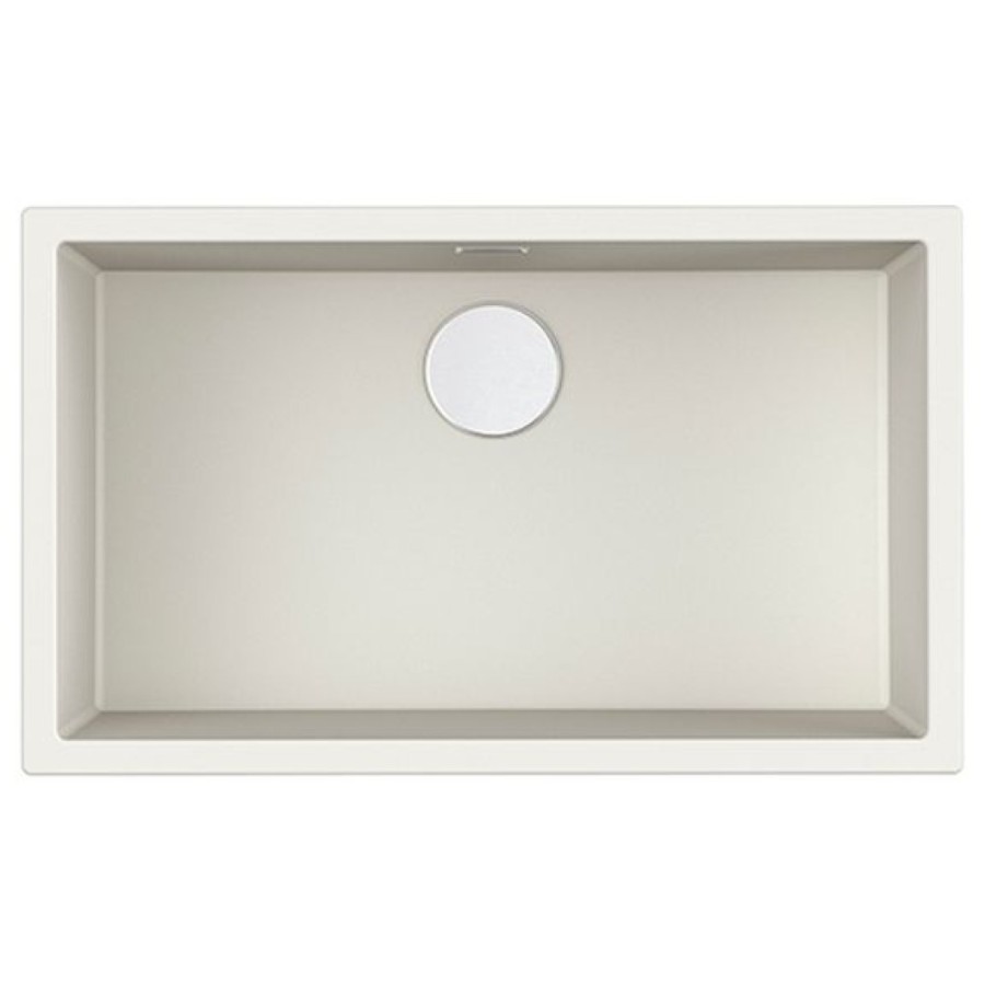 Мойка кухонная Omoikiri Yamakawa 75-U/I-WH 4993782, 75 см, artceramic, белый