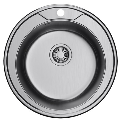 Мойка кухонная Omoikiri Asida 51-IN, 4993785, 51 см, цвет нержавеющая сталь