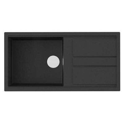 Мойка кухонная Omoikiri Kitagawa 100-GB 4993786, 100 см, artceramic, графит