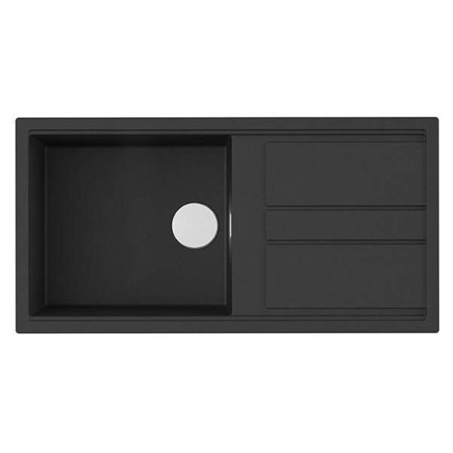 Мойка кухонная Omoikiri Kitagawa 100-GB 4993786, 100 см, artceramic, графит