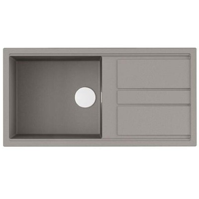Мойка кухонная Omoikiri Kitagawa 100-GR 4993788, 100 см, artceramic, Leningrad grey
