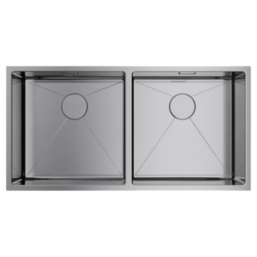 Мойка кухонная Omoikiri Taki 86-2-IN 4993791 нержавеющая сталь