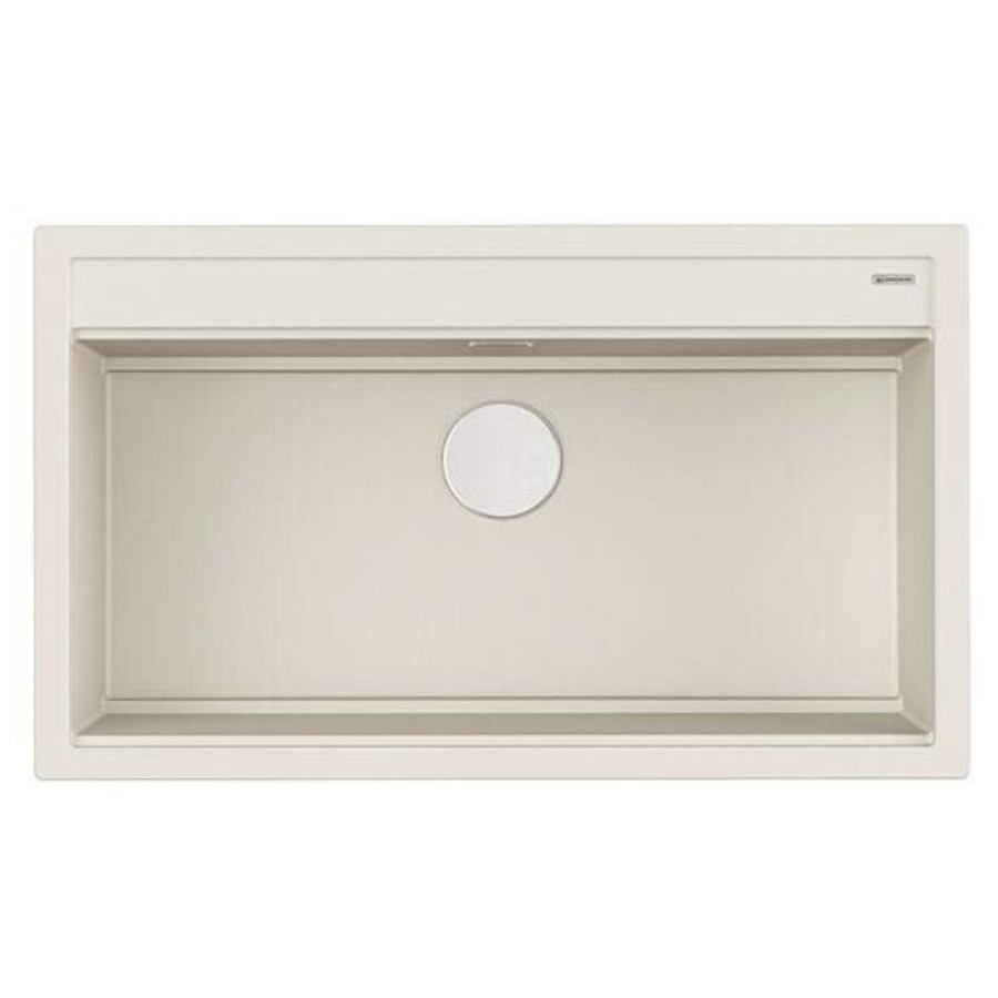 Мойка кухонная Omoikiri Kitagawa 86-LB-WH 4993795, 86 см, artceramic, белый