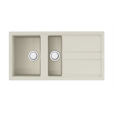 Кухонная мойка Omoikiri Kitagawa 100 WH 4993803, 100 см, artceramic, белый