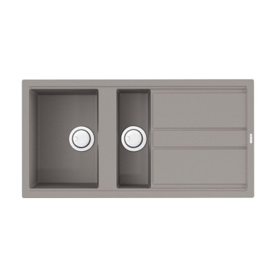 Кухонная мойка Omoikiri Kitagawa 100 GR 4993804, 100 см, artceramic, leningrad grey