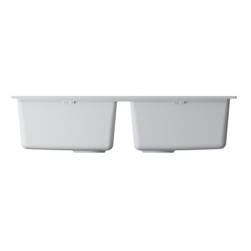 Мойка кухонная Omoikiri Kitagawa 86-2-WH 4993806, 86 см, artceramic, цвет белый